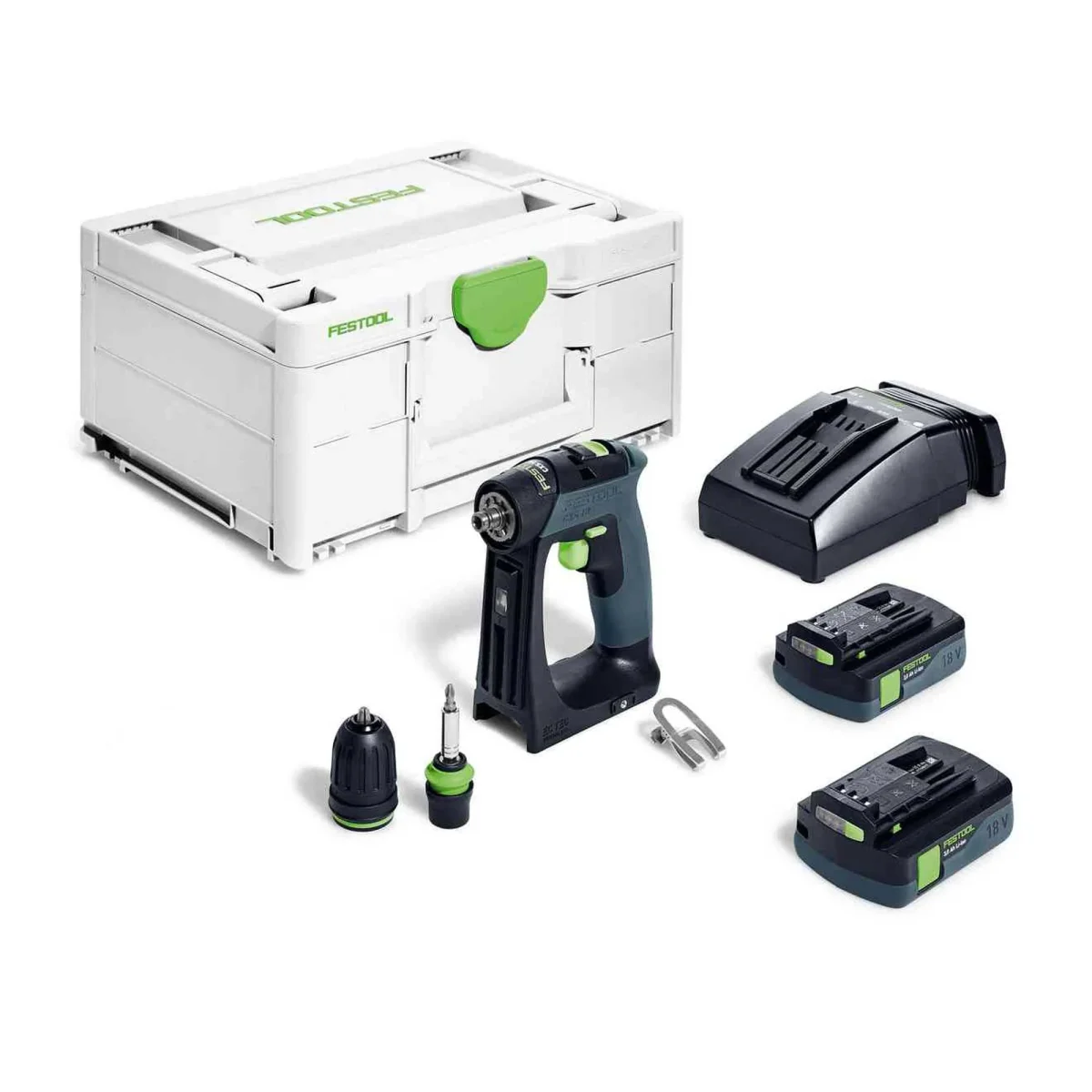 Perceuse-visseuse Festool CXS C 3.0-Plus 18V 3Ah – Image 2